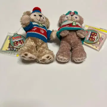 [ 새상품 미사용 새상품급 ] 디즈니 더피 셰리메이 크리스마스 스트랩