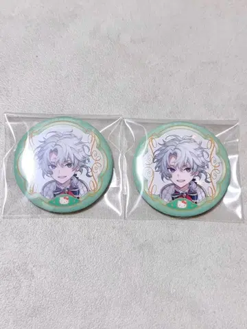 니지산지 산리오 콜라보 캔 배지 무라쿠모 카게츠 2개 세트