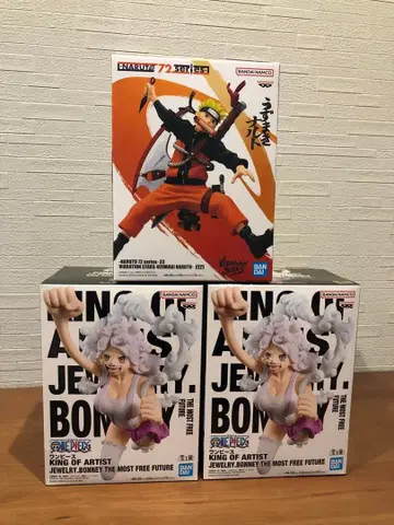 나루토 & 주얼리 보니 피규어 3체 세트