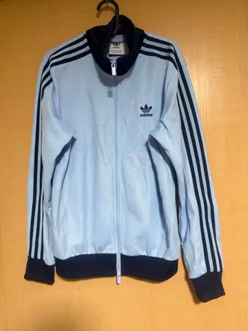 adidas 트랙 자켓 네이비 x 라이트 블루