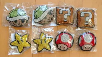 슈퍼 마리오 큐빅 마스코트 클리너 전 4종 8개 세트