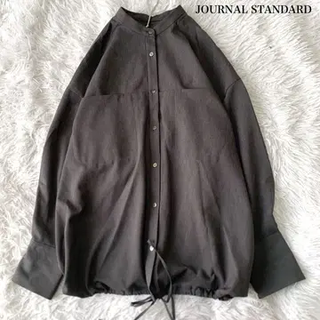 JOURNAL STANDARD 울리쉬 트윌 턱 볼륨 셔츠