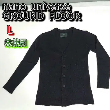 [ 미사용 ] nano universe 니트 가디건 L