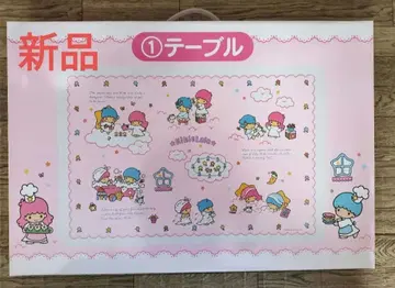 새상품 키키라라 테이블 산리오 당첨 복권 리틀트윈스타