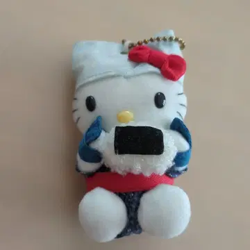 니가타 한정판 지역 키티 헬로키티 일본풍 봉제 인형 오니기리 포함