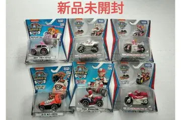 새상품 퍼피 구조대 모터 파우 다이캐스트 비클 세트 미니카