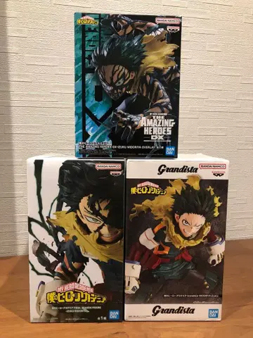 나의 히어로 아카데미아 미도리야 이즈쿠 최신 피규어 3체 세트