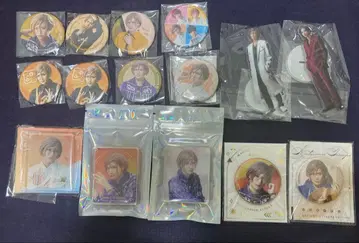 에이스테 반리 캔뱃지 아크릴 스탠드 아크릴 키링 굿즈 세트