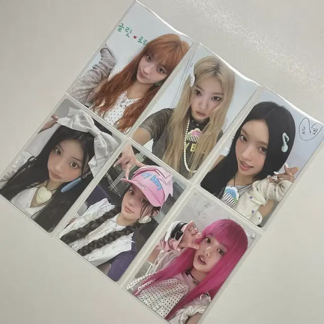 아일릿 파우치 앨범 포카 양도 민주 원희 이로하 모카 윤아 미공포