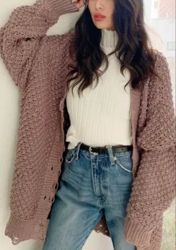 [ 기간 한정 설명에 상세 ] 복슬복슬 니트 가디건