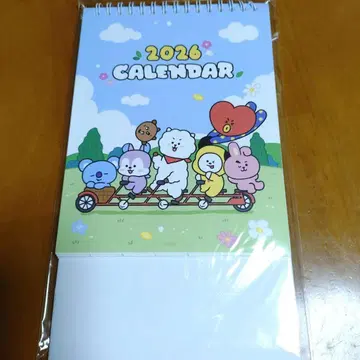 BT21 탁상 달력 2026