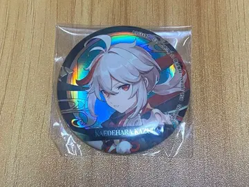 원신 홀로그램 캔뱃지 이나즈마성 카에데하라 카즈하