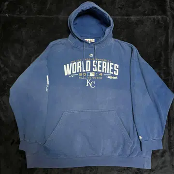 Majestic 2014 월드 시리즈 후드티 4X 네이비