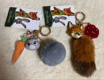 시마무라 주토피아 입체 참 키링 주디 닉