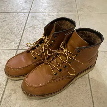 브라운 가죽 워크 부츠 호킨스