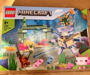 LEGO Minecraft 가디언과의 싸움