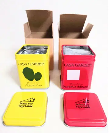 후지이 카제 LASA 야채 통조림 2종 세트