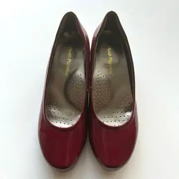 Hush Puppies 버건디 펌프스