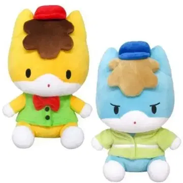 [ 새상품 미개봉 ] 군마짱 아오마 공식 봉제 인형 2체 세트