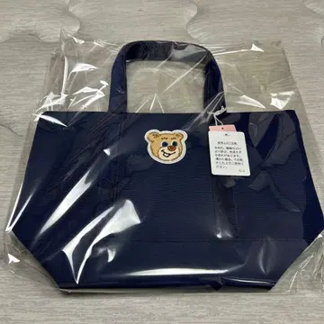 러브러리 바이 페이 올드 테디 와펜 토트백 스몰 네이비