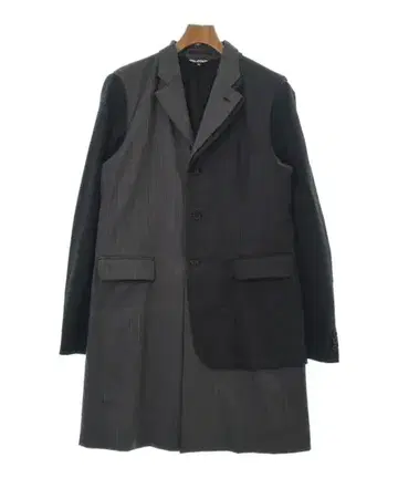 BLACK COMME des GARCONS 체스터 코트 남성용