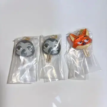 [ 미개봉 ] 주토피아 아이스캔디 참 3개 세트