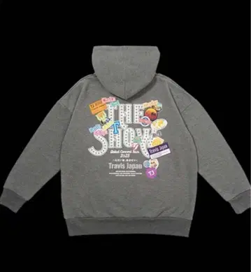 Travis Japan THE SHOW 2023 후드티 그레이