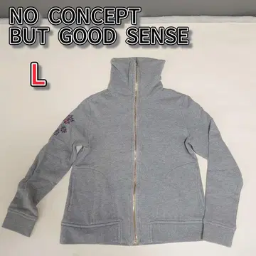 NO CONCEPT BUT GOOD SENSE 풀 집업 맨투맨 L