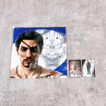 용과 같이 마지마 고로 | 핸드 타월 캔뱃지