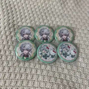 니지산지 캔뱃지 산리오 콜라보 무라쿠모 카게츠