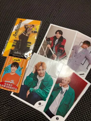 카와시타라쿠 아크릴 스탠드 프로필 카드 오프샷