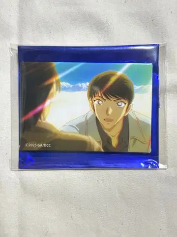 명탐정 코난 코난 플라자  장면 사진 스퀘어 캔뱃지 모로후시 히로미츠