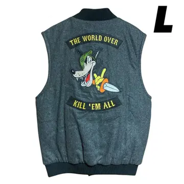 UBIQ 백 자수 울 베스트 L