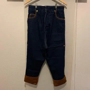 메르시보쿠 데님 사루엘 팬츠 1