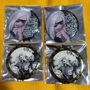 장켓뱅크 텐도 유미히코 캔뱃지 4개 세트 파보테리아