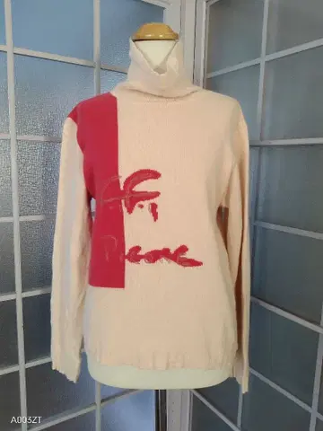 새상품급 PICONE 피코네 터틀 니트 스웨터 캐시미어 모헤어