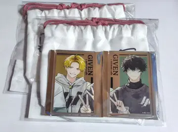 애니카페 기븐 히이라기 켄즈미 케다마 복조리 아크릴 카드 애니메이트 카페