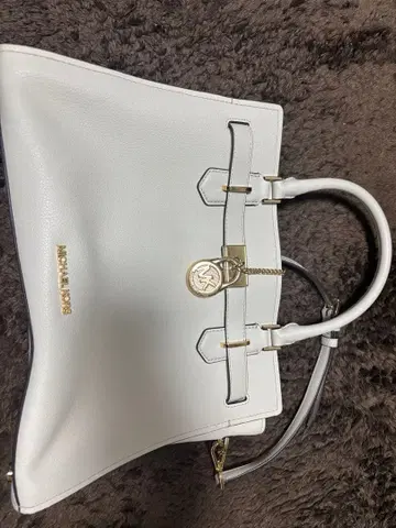 MICHAEL KORS 화이트 토트백