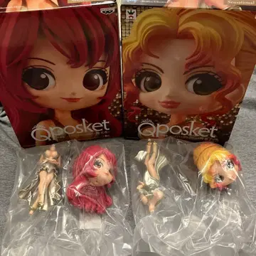 카나 자매 Qposket 피규어 세트 골드 카나 쿄코 카나 미카