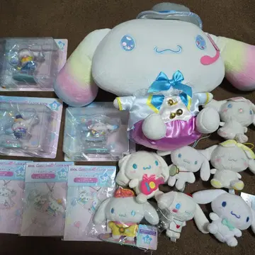 시나모롤 묶음 판매 세트 제일복권 아이돌 피규어 봉제 인형