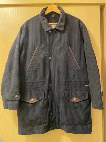 RIVERSON 코듀로이 코트 자켓 빈티지 레트로 구제 의류