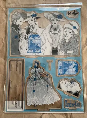 야자와 아이전 Paradise Kiss 팝업 아크릴 디오라마 집합