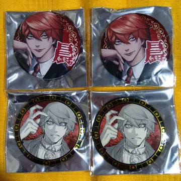 장켓뱅크 마츠네 아사히 캔뱃지 4개 세트 파보테리아