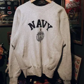 US NAVY THE MIDSHIP MEN REVERSE 맨투맨