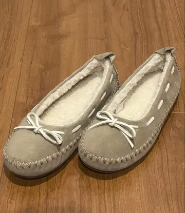 LLBean 스웨이드 리본 포함 모카신 새상품, 미사용