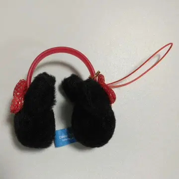 디즈니 미니 귀도리 스트랩 미니 마우스