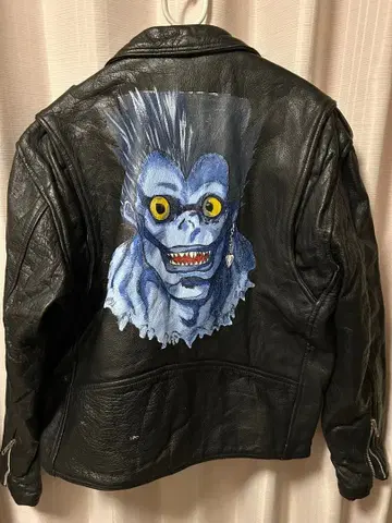 더블 라이더 자켓 가죽 자켓 데스노트 류크