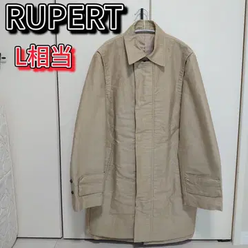 [새상품급] RUPERT 루퍼트 스텐카라 코트 베이지 L 상당