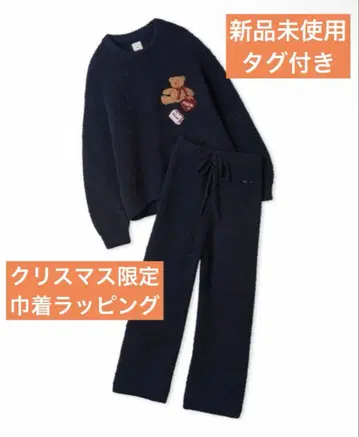 젤라또피케 베비모코 베어 사가라 풀오버 & 롱 팬츠 세트