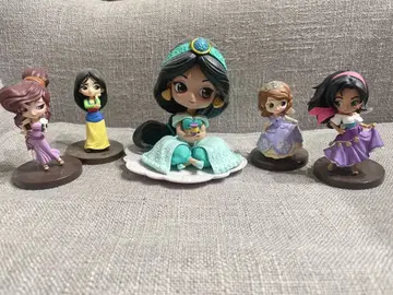 Qposket 디즈니 프린세스 SD 피규어 5체 세트